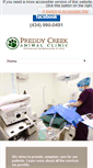 Mobile Screenshot of preddycreekvet.com